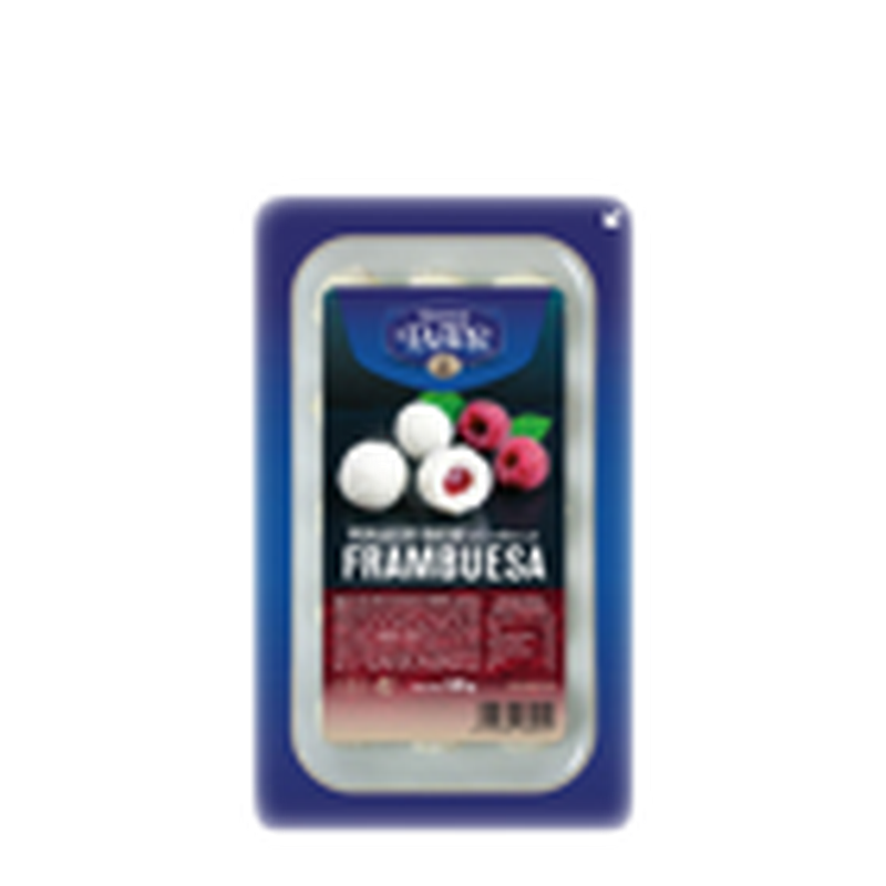 Queso Perlas Rellenas De Frambruesa 8 X 125 G