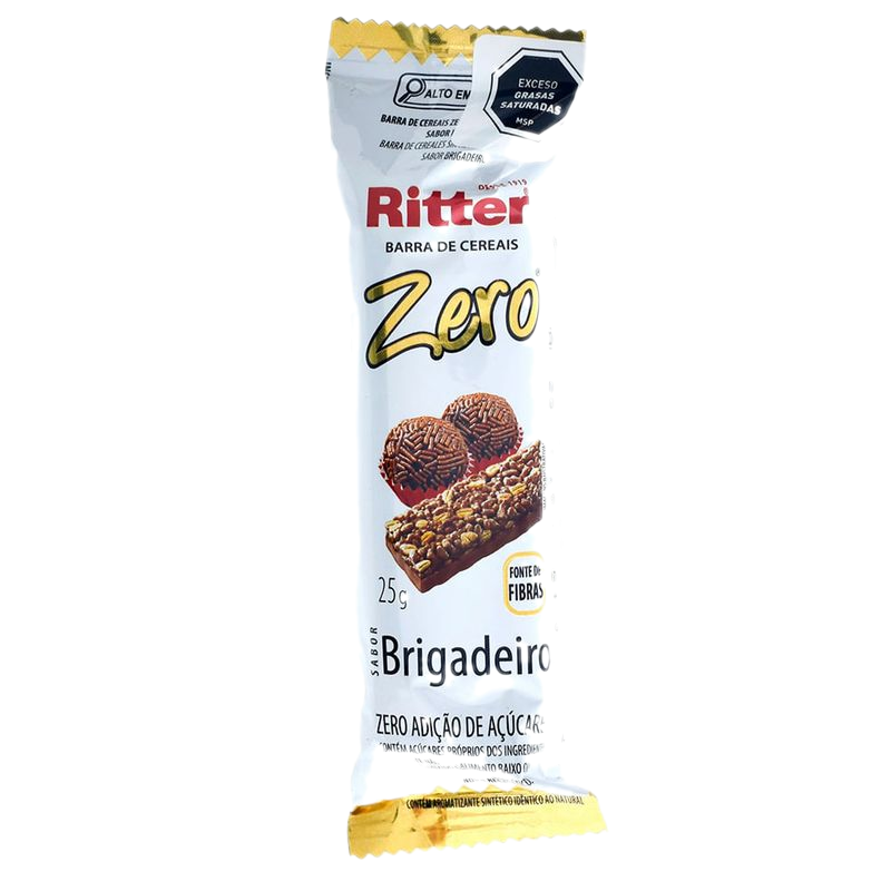 Barrita Cereal Ritter Zero Sin Azúcar Brigadeiro 25 G