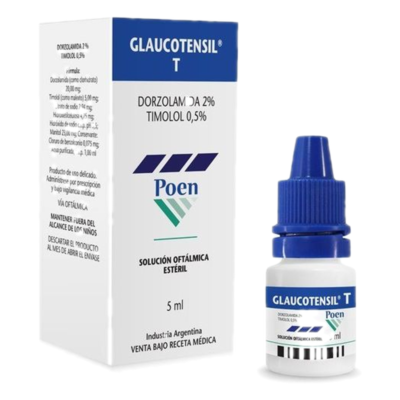 Glaucotensil T 2% 5 Ml