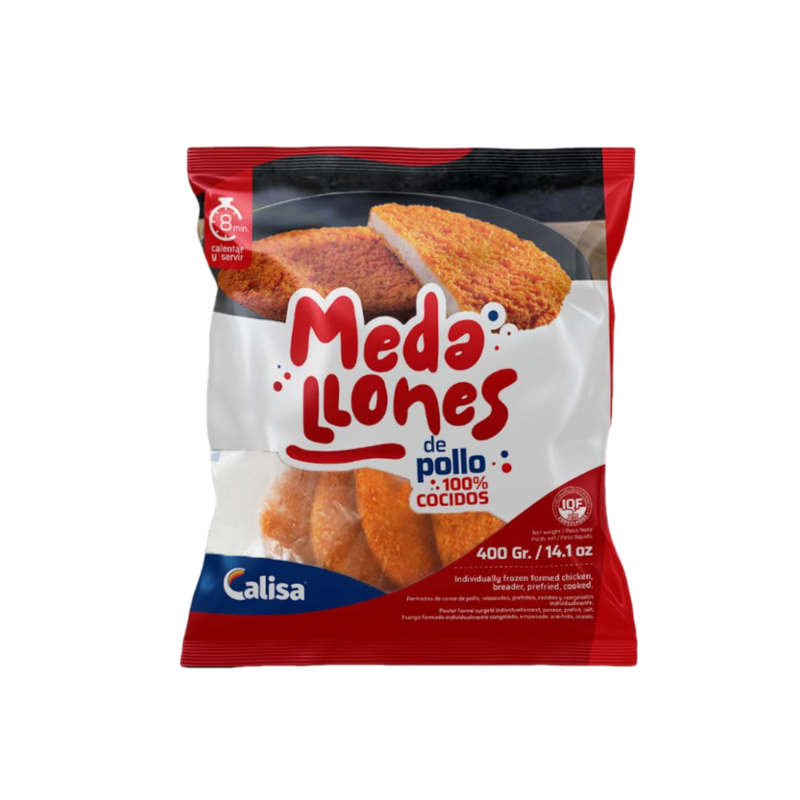 Medallon De Pollo Calisa 400 G