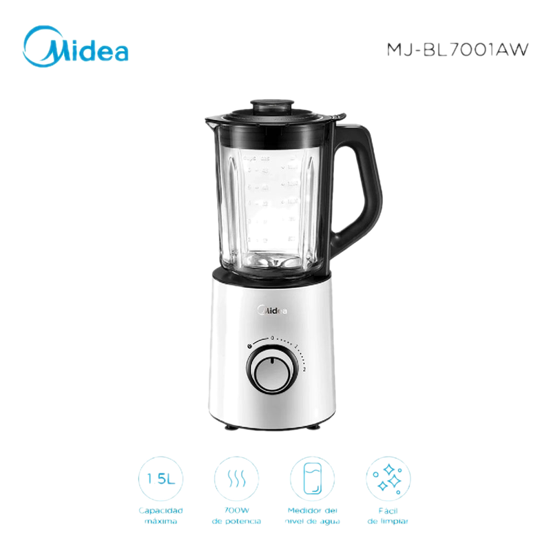 Licuadora Jarra De Vidrio Midea 1.5 L