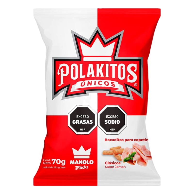 Polakitos Manolo Jamon 70 G