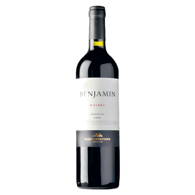 Vino Tinto Malbec Benjamín Nieto Tinto 750 Ml