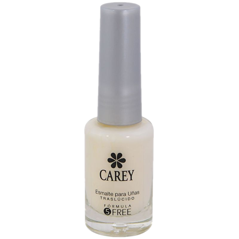 Esmalte De Uñas Carey N° 711 Cremosos Blanco Transparente