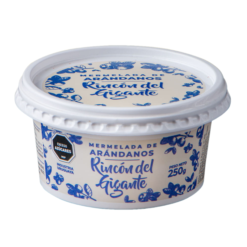 Mermelada De Arándanos Rincon Del Gigante 250 G