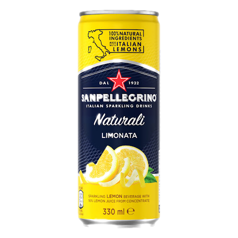 Refresco Limonada En Lata San Pellegrino 330 Ml