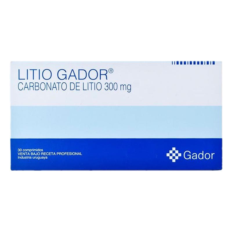Lithiun 300 Mg 30 Comp