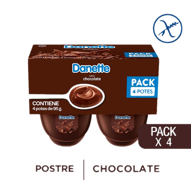 Postre Danette Chocolate 380 G