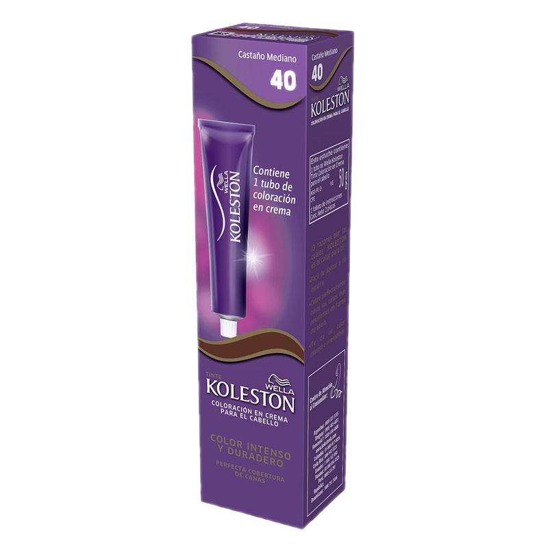 Coloración Koleston Wella Single Castaño Mediano 40