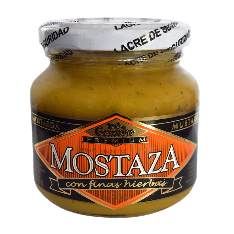 Mostaza Premium Finas Hierbas Del Gaucho