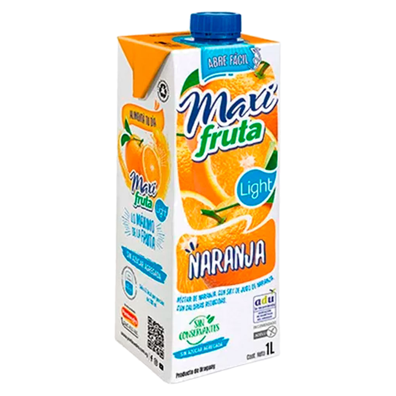 Jugo Naranja Light Maxi Fruta 1 L