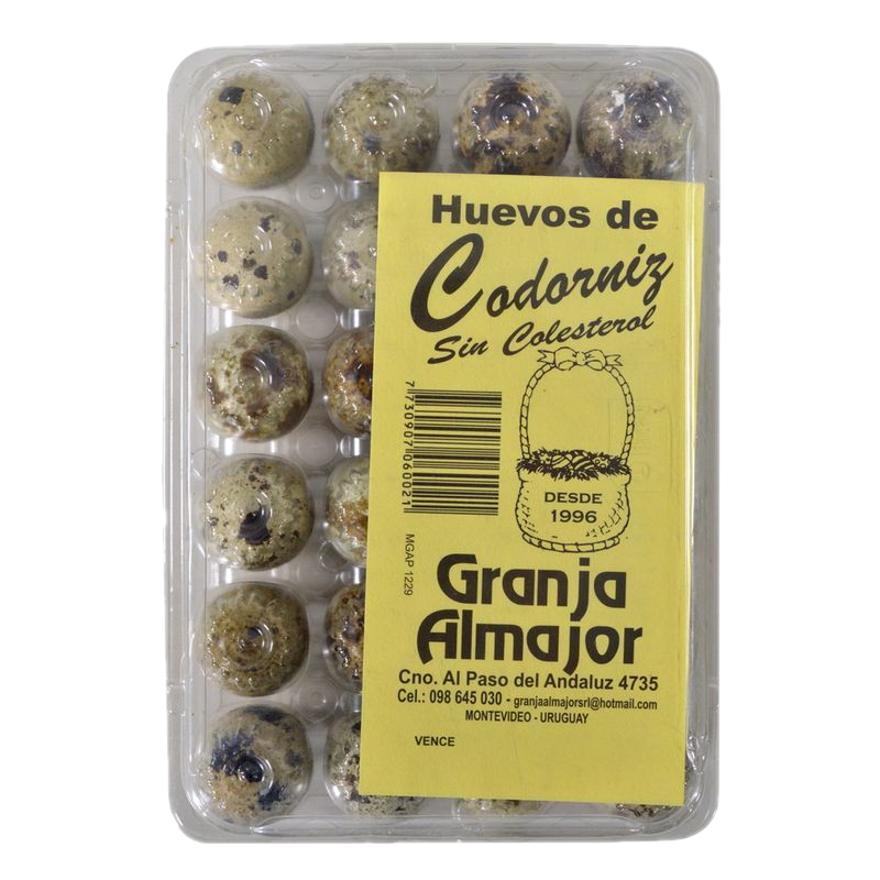 Huevos De Codorniz Almajor 24 Unidades