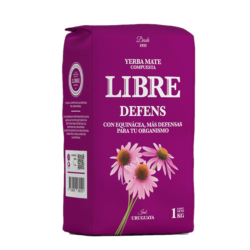 Yerba Mate Compuesta Defens Libre 1 Kg