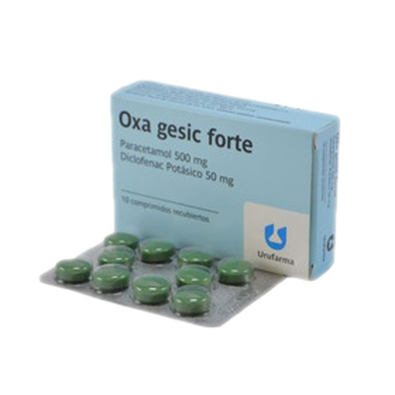 Oxa Gesic Forte 50+500mg [10 Comp.]