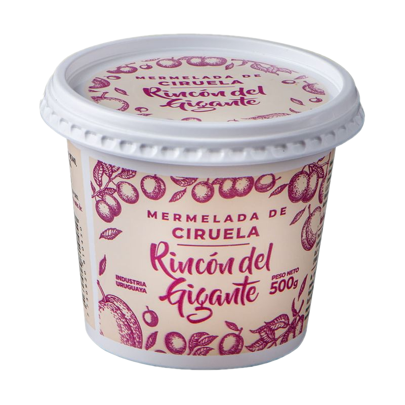 Mermelada De Ciruela Rincon Del Gigante 500 G