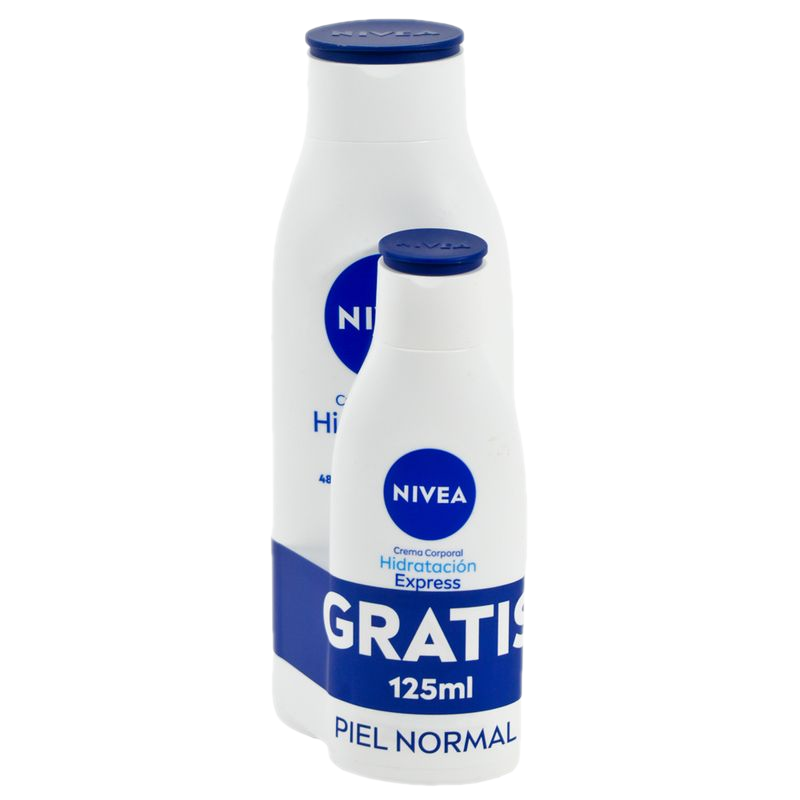 Pack Nivea Body Hidratación Express 400 Ml 125 Ml