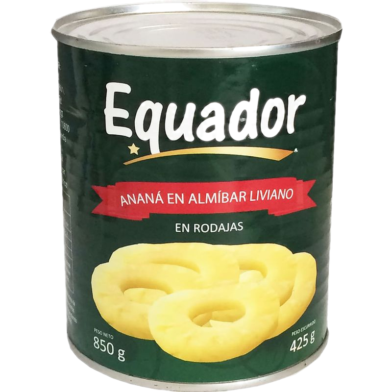 Ananá En Almíbar Equador 820 G