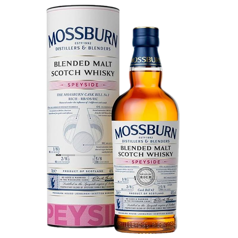 Whisky Escocés Mossburn Cask 700 Ml