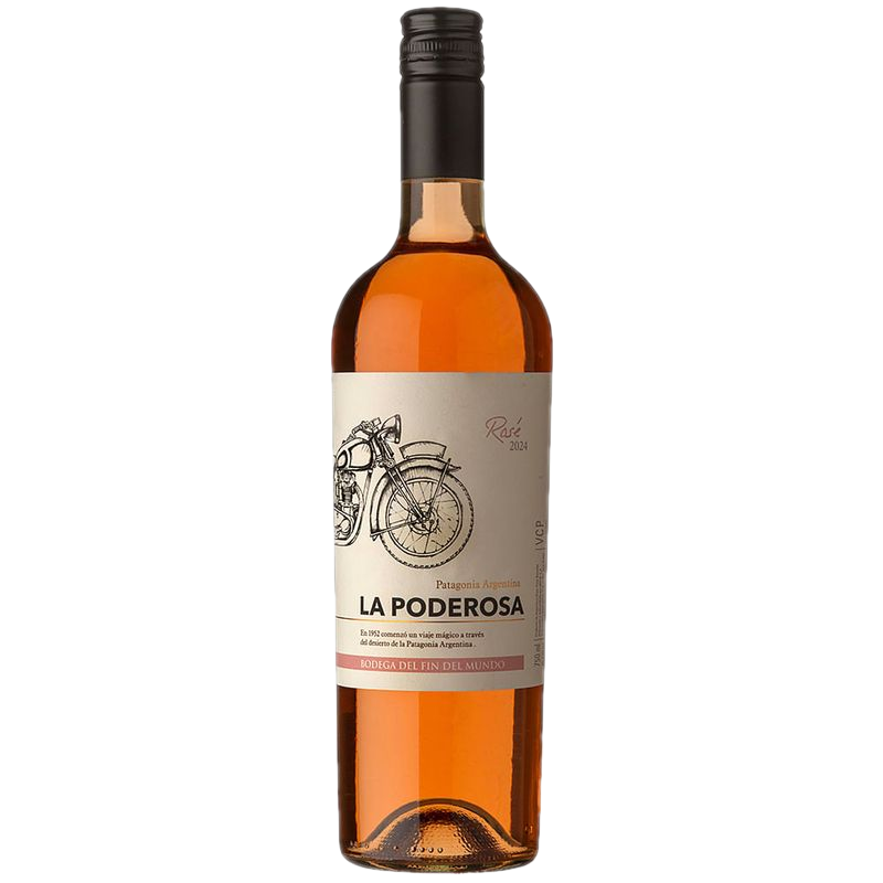 Vino Syrah Rosado La Poderosa