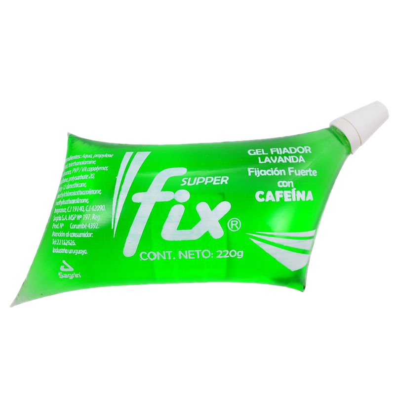 Gel Fijador Supper Fix Fuerte Sachet 220 G