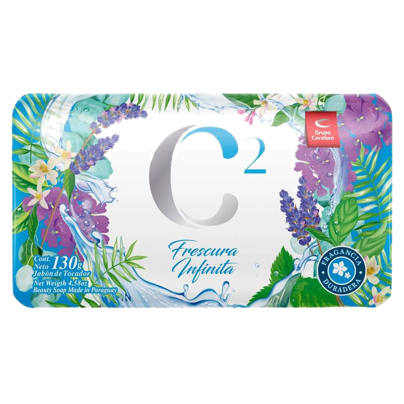 Jabon Tocador C2 Frescura Infinita Cavallaro 130 G