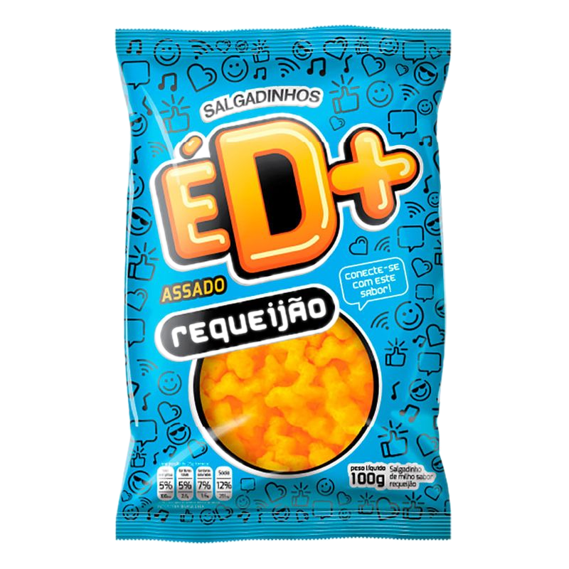 Snack Ed+ Sabor Requesón 100 G