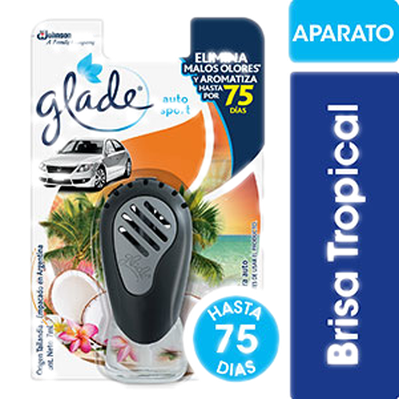 Perfumador Glade Tropical Auto