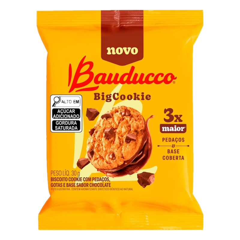 Galletita Big Cookies Bauducco 30 G (1)