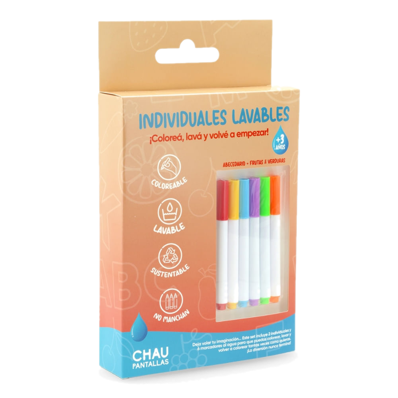 Individual Lavable Chau Pantallas