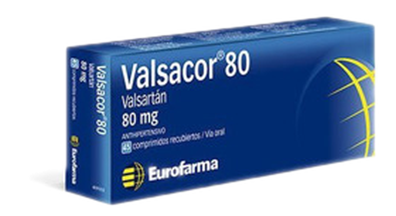 Valsacor 80 Mg [45 Comp.]