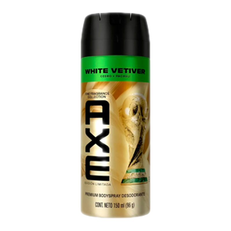 Desodorante Axe White Vetiver En Aerosol 150 Ml