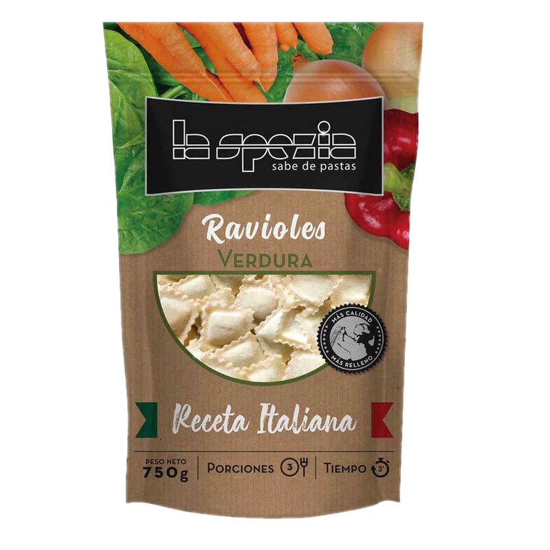 Ravioles De Verdura La Spezia 750 G