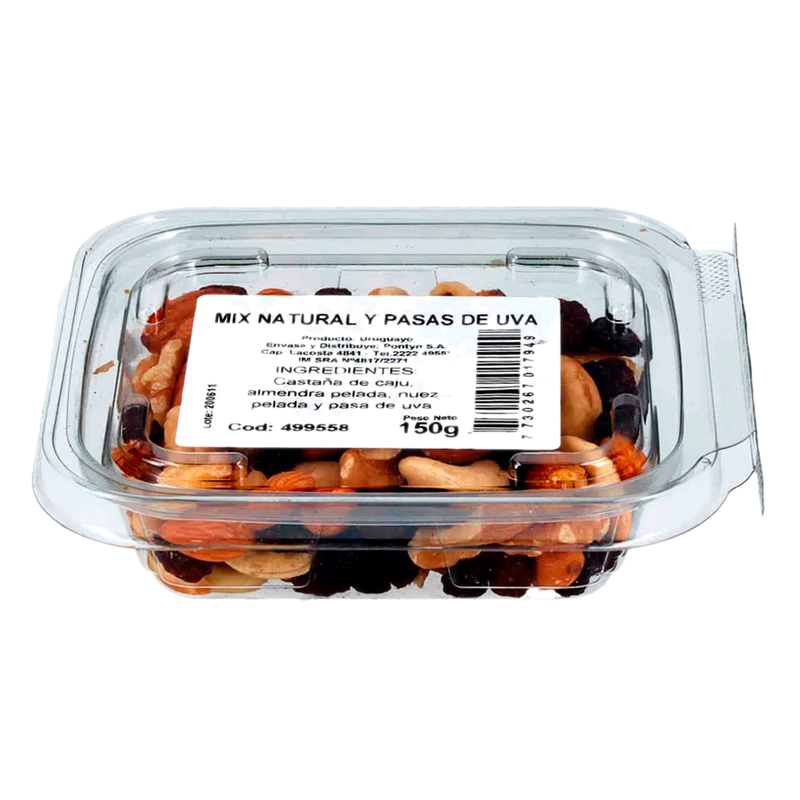 Mix Frutos Secos Con Pasas 150 G
