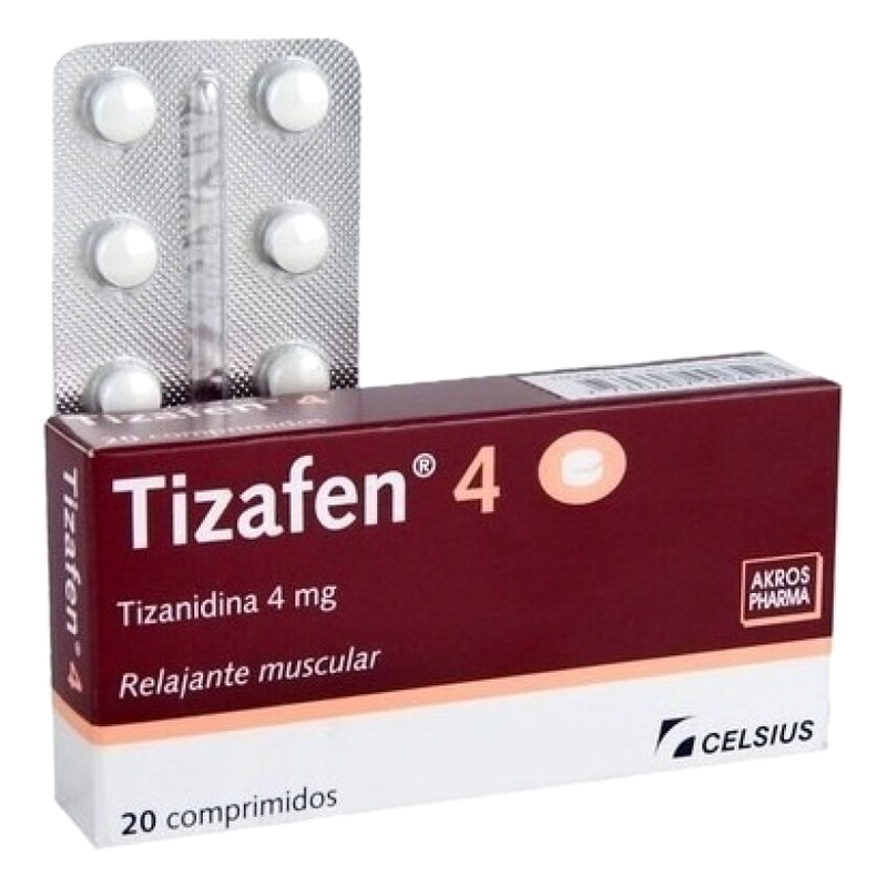 Tizafen 4 Ml X 20 Comprimidos