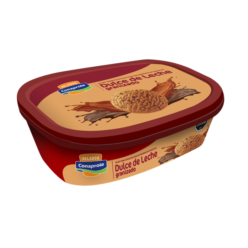 Helado Conaprole 1 L Dulce De Leche Granizado