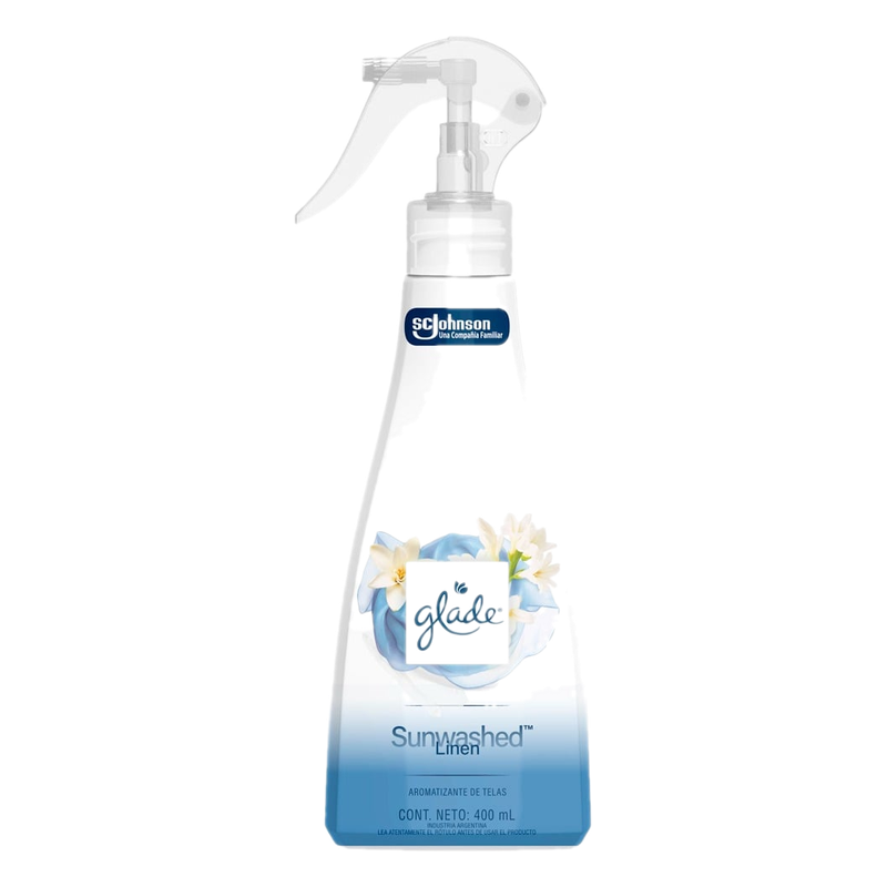 Aromatizante De Telas Glade Sunwashed Linen 400 Ml
