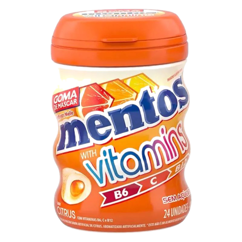 Chicles Mentos Sin Azúcar Vitamins 48 G