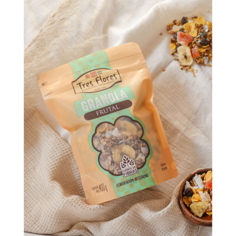 Granola Tres Flores Frutal 400 G
