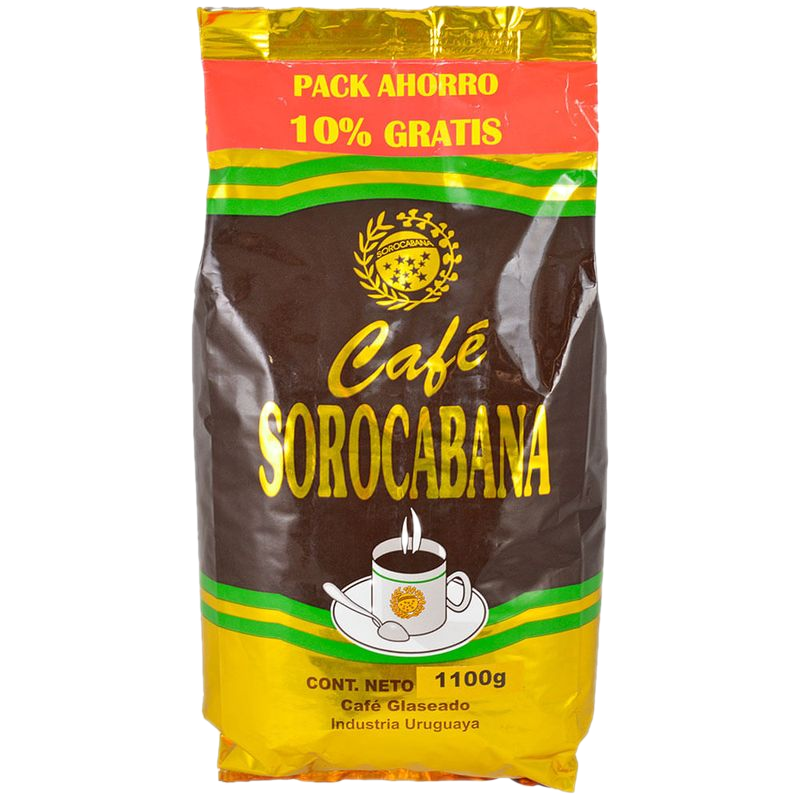 Café Molido Sorocabana Glaseado 1 Kg + 100 G De Regalo