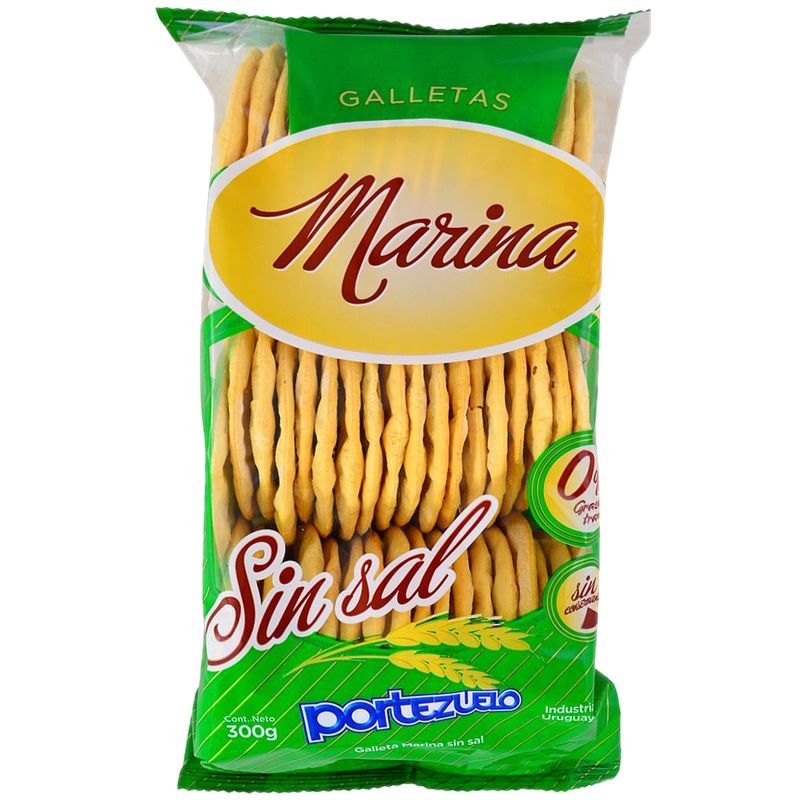 Galleta Portezuelo Sin Sal 300 G