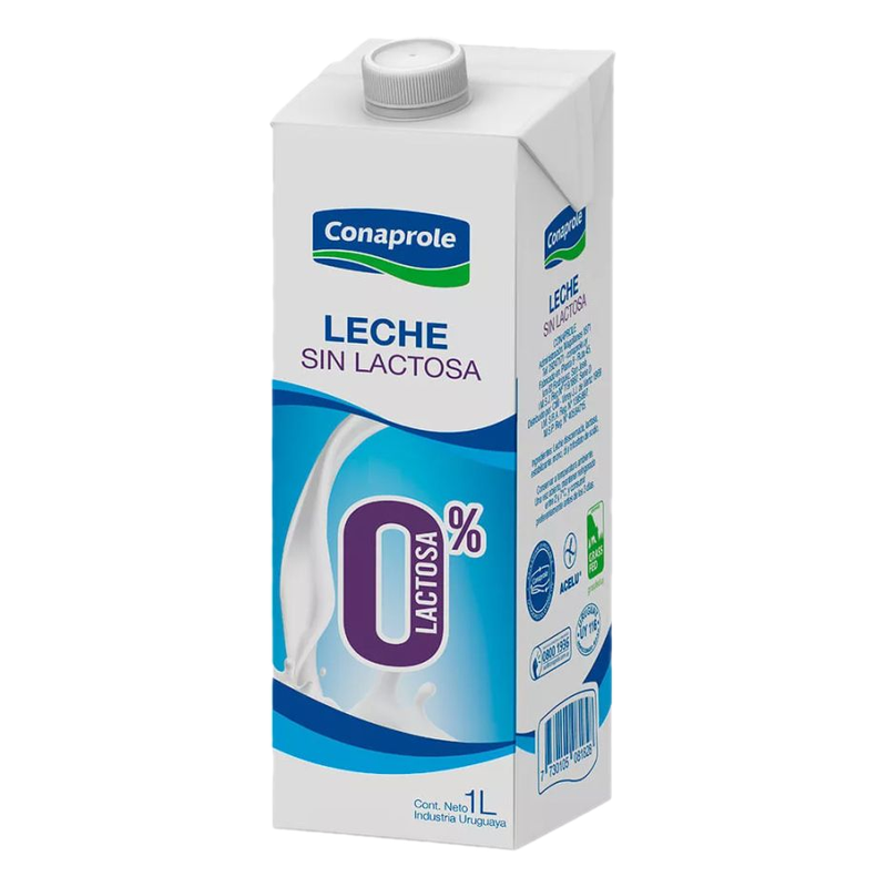 Leche Descremada Conaprole Deslactosada 1 L