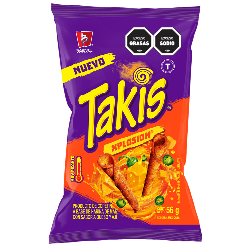Snacks Takis Xplosion 56 G