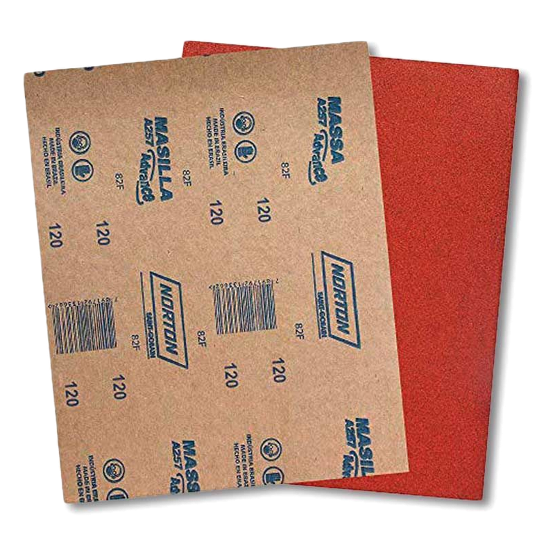 Lija Para Madera Norton A257 Nº120