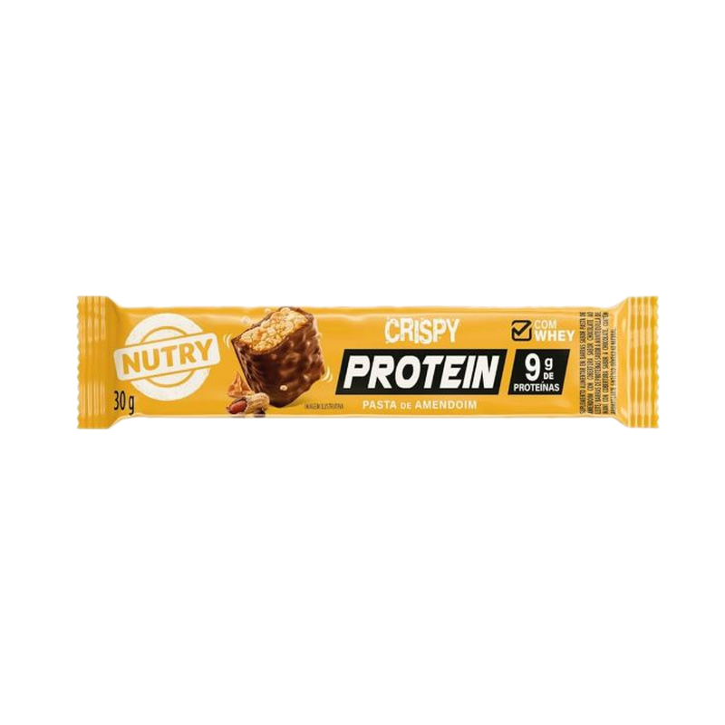 Cereal En Barra Crispy Protein Mani Nutry 30 G
