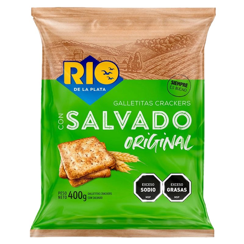 Galletas De Salvado Rio De La Plata 400 G