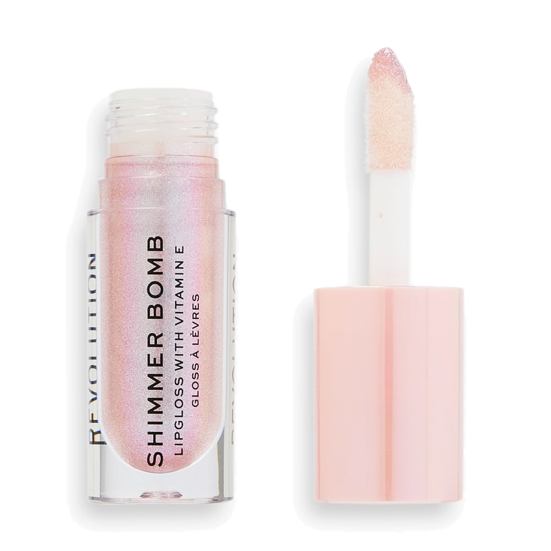 Brillo Labial Make Up Revolution Shimmer Bomb Sparkle Pink