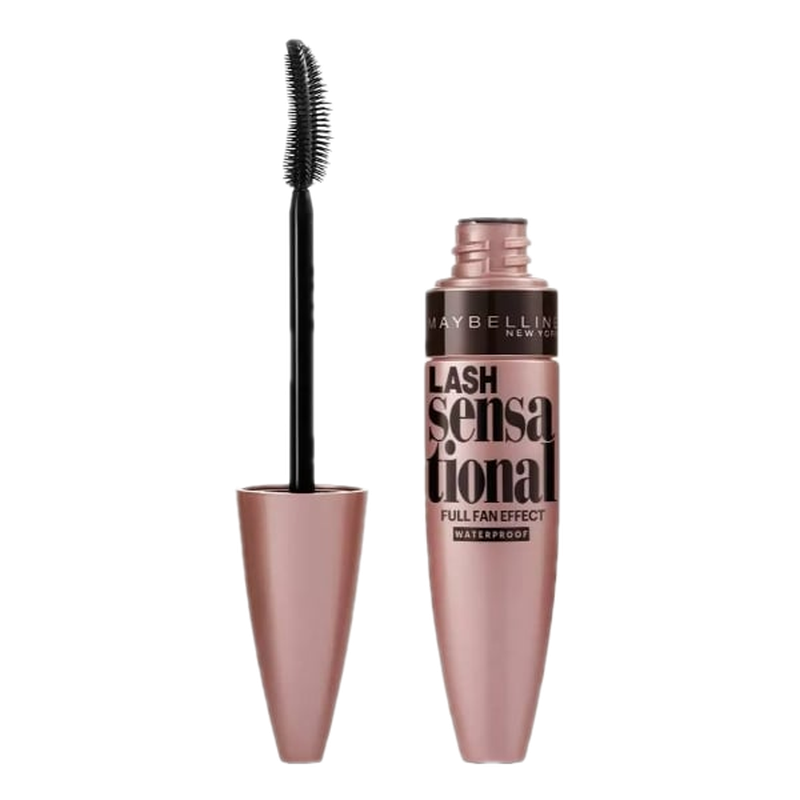 Máscara De Pestañas Maybelline Lash Sensational Waterproof Very Black
