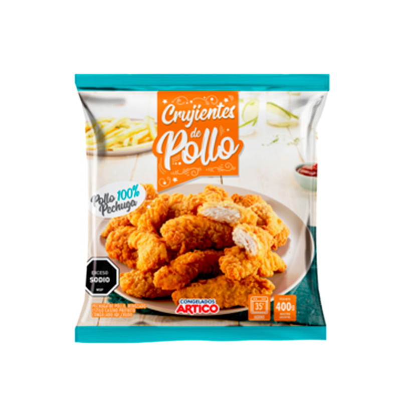 Crujientes De Pollo Artico 400 G
