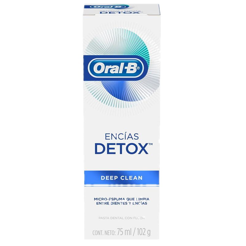 Crema Dental Oral-b Detox Deep Clean 102 G