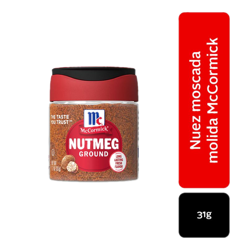 Nuez Moscada En Polvo Mccormick 31 G